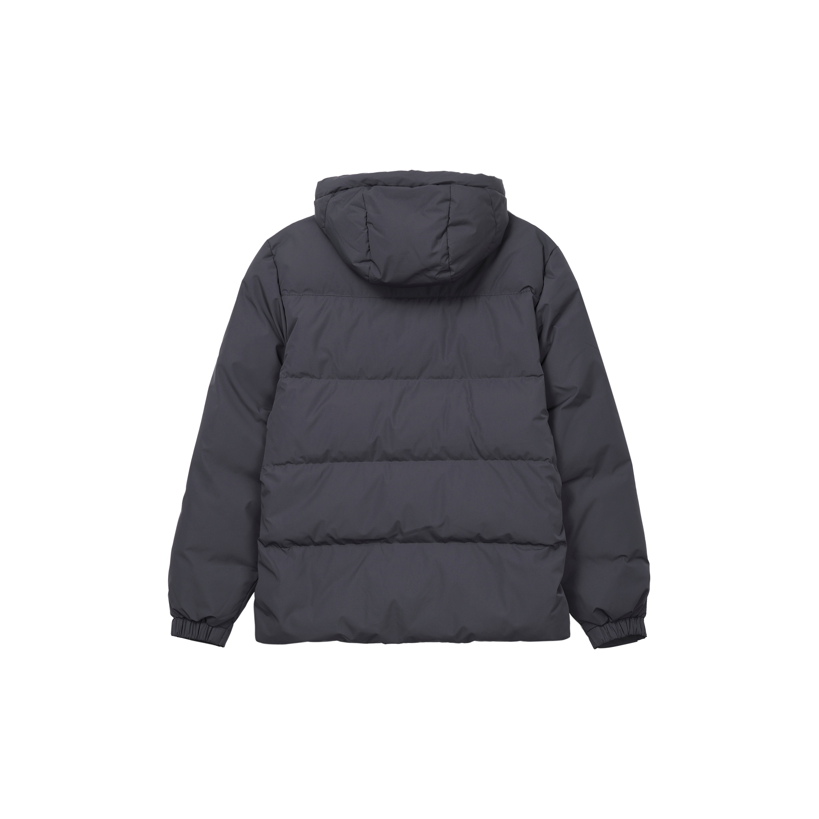 Shop Under Armour Unisex Blue Hooded Puffer Jacket with Logo Design (Free Necklace). 23600801-013（）