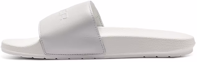 Under Armour Unisex Core Remix 2 Slippers White 3023774-102 Under Armour Unisex Core Remix 2 Slippers White 3023774-102