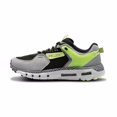 UA Unisex Hovr Summit Running Shoes Grey/Green