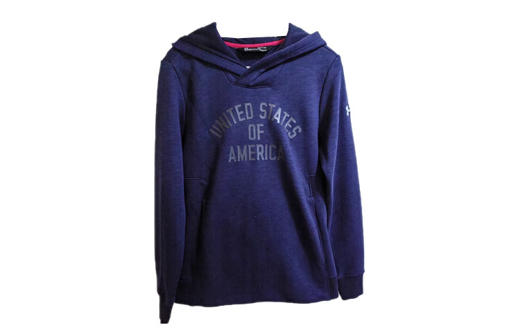 Under Armour Unisex Pullover Fleece Sweatshirt in Navy Blue 1316242-410