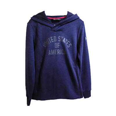 Under Armour Unisex Pullover Fleece Sweatshirt in Navy Blue 1316242-410