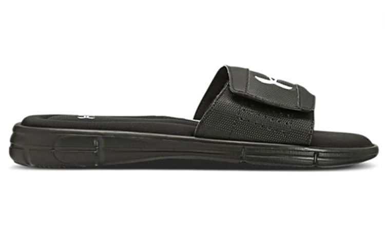 Order Under Armour 點燃滑行款男女同款拖鞋 黑色