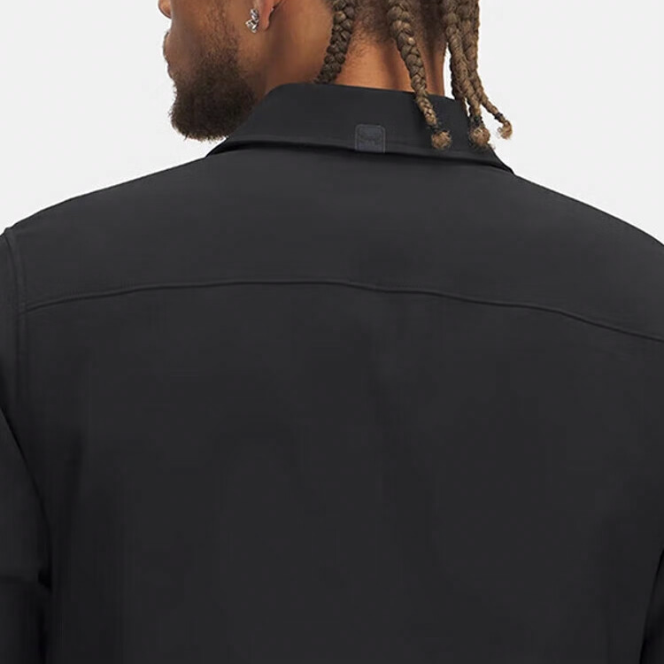 Purchase Under Armour Unstoppable Black Long Sleeve Polo Jacket Shirt 1390261-001