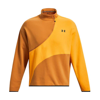 Under Armour Unstoppable Colorblock Quarter-Zip Sweatshirt Formula Orange (Men) 1379813-801