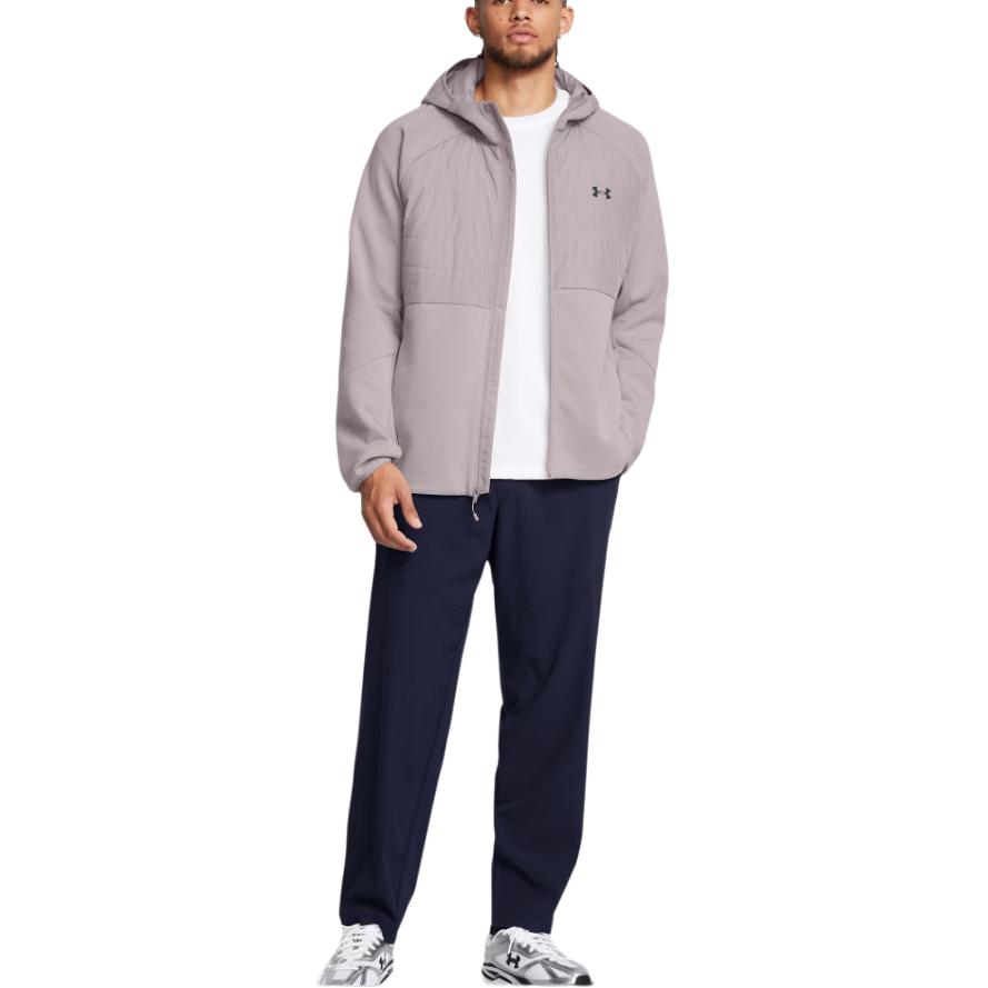 Details for Under Armour Unstoppable Hoodie Jaket Abu-Abu 1388905-015