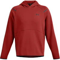Under Armour Unstoppable Hoodie Pullover - Solid Orange, Breathable Casual 1383042-840 Under Armour Unstoppable Hoodie Pullover - Solid Orange, Breathable Casual 1383042-840