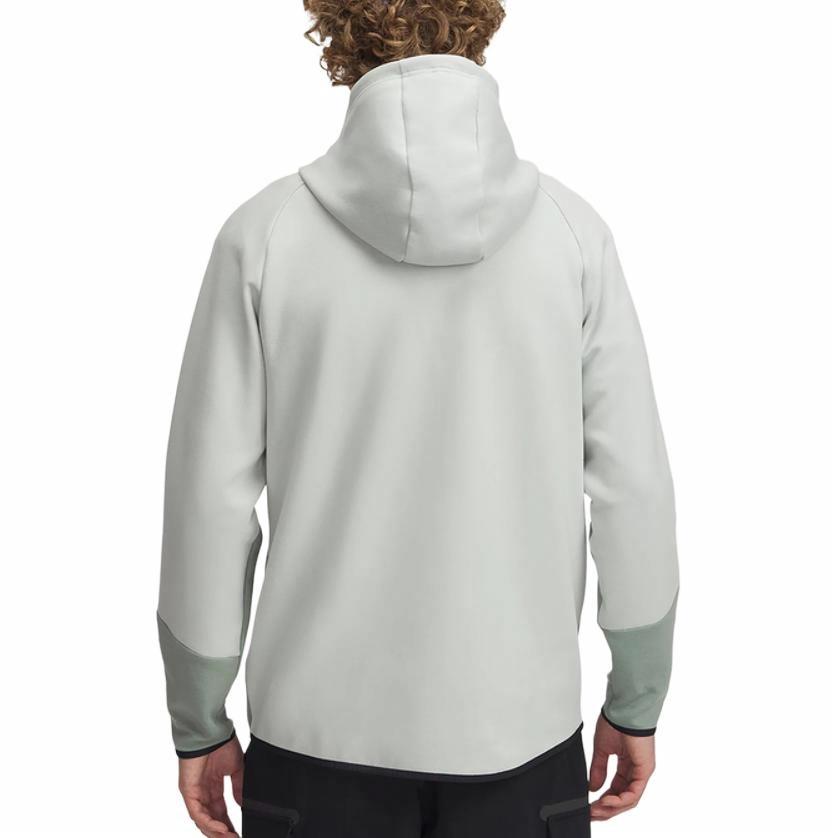 Lookbook 언더아머 언스토퍼블 니트 재킷 화이트/그린 1379806-377