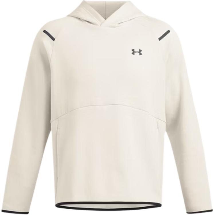 Order Under Armour Unstoppable Peak Hoodie Putih Kasual & Bernafas 1383042-110