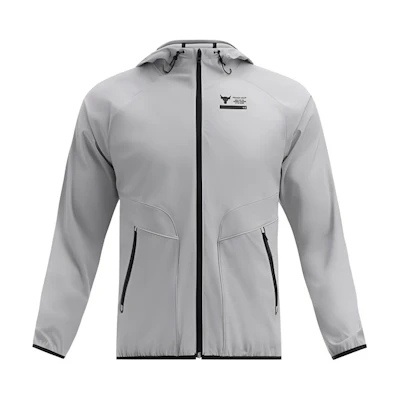 Under Armour Unstoppable Pro Rock Loose Fit Zip Hoodie Jacket Modern Gray 1380538-011