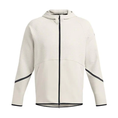 Under Armour Unstoppable Textured Training Hoodie Jacket Summit White 1386543-110