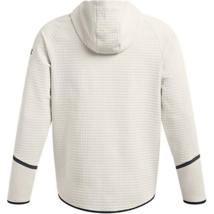 Lookbook Under Armour Unstoppable Textured Training Hoodie Jacket Summit White 1386543-110