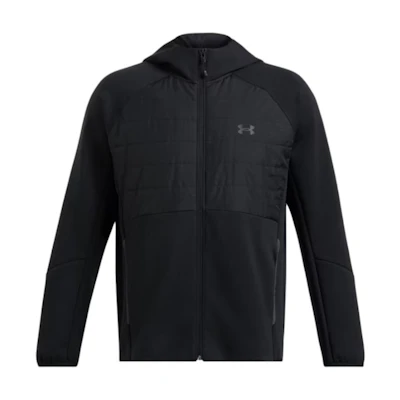Under Armour Unstoppable Waterproof Hoodie Zip Jacket Black Fashionable 1388905-001