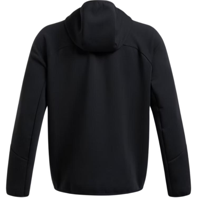Lookbook Under Armour Unstoppable Waterproof Hoodie Zip Jacket Black Fashionable 1388905-001