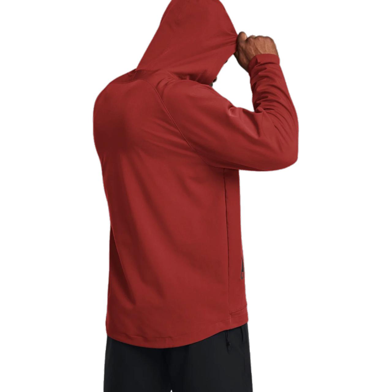 Purchase 언더아머 언스토퍼블 집업 자켓 통기성 테라코타 레드 1370494-840