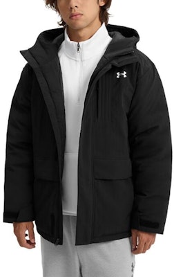 Chaqueta Corta Acolchada Under Armour UA Down Urbana Negra con Capucha Casual y Cálida. 6001974-001 Shop Chaqueta Corta Acolchada Under Armour UA Down Urbana Negra con Capucha Casual y Cálida. 6001974-001