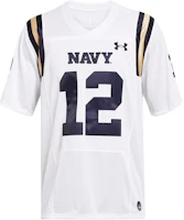Under Armour US Naval Academy V-Neck Football Jersey White (). 5120730-410 Under Armour US Naval Academy V-Neck Football Jersey White (). 5120730-410