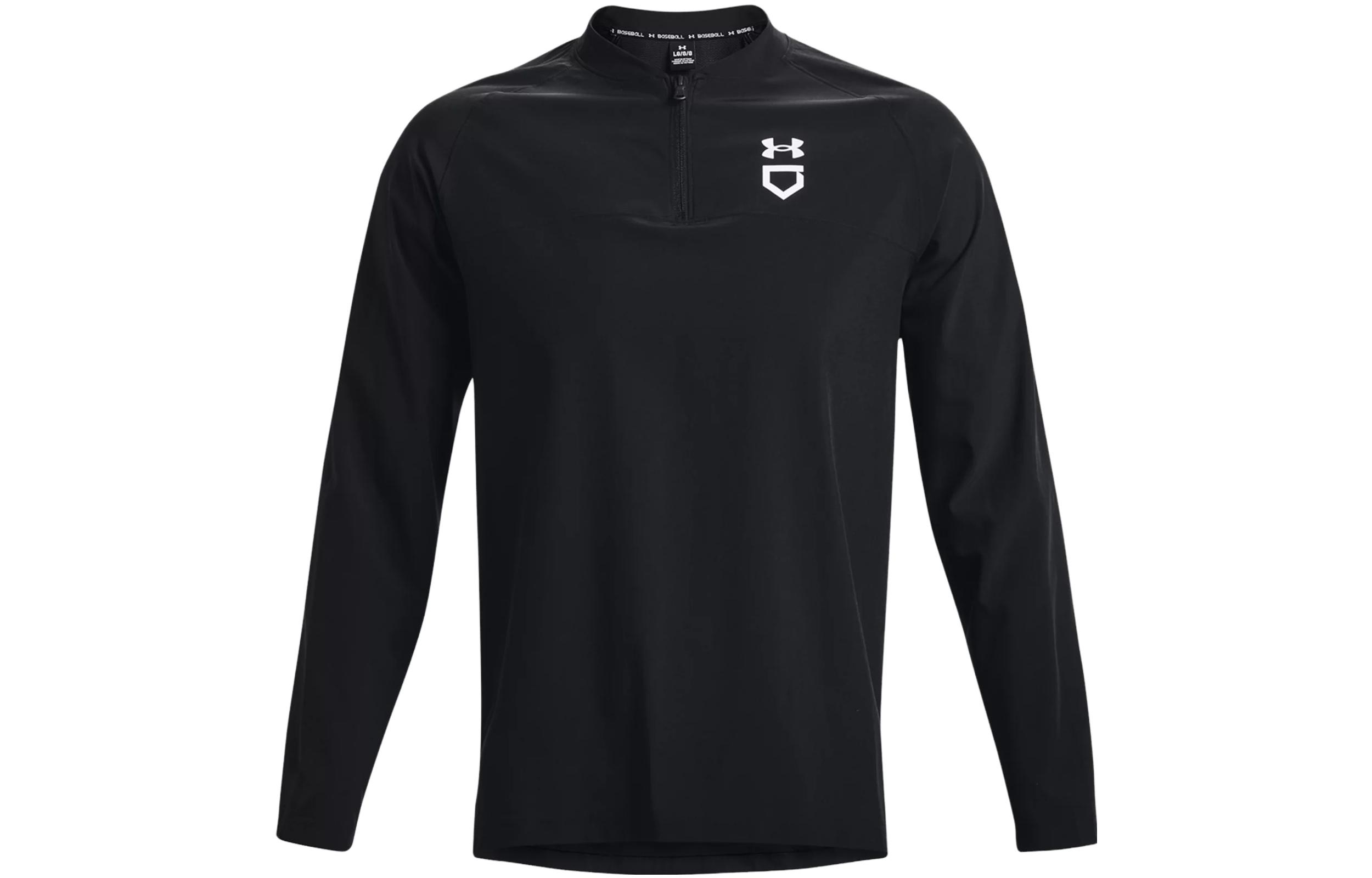 Under Armour Utility Water-Resistant Breathable Jacket Black Long Sleeve 1375656-001