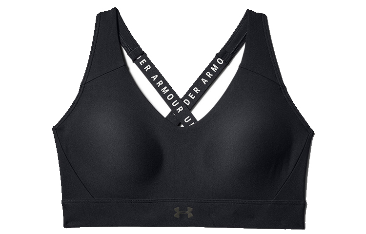 Under Armour Vanish Mid Bra Medium Support Sports Bra Black/Grey 1311811-003
