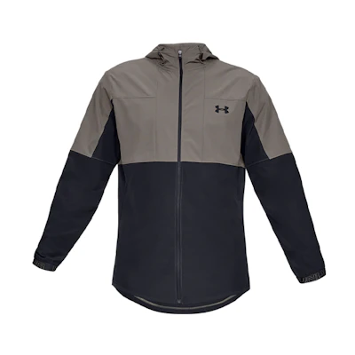 Under Armour Vanish Woven Colorblock Hooded Jacket Brown 1345725-221