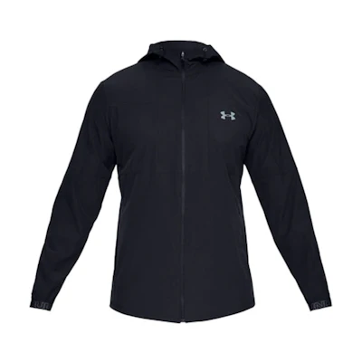 Under Armour Vanish Woven Colorblock Hoodie Jacket - Black 1345725-001