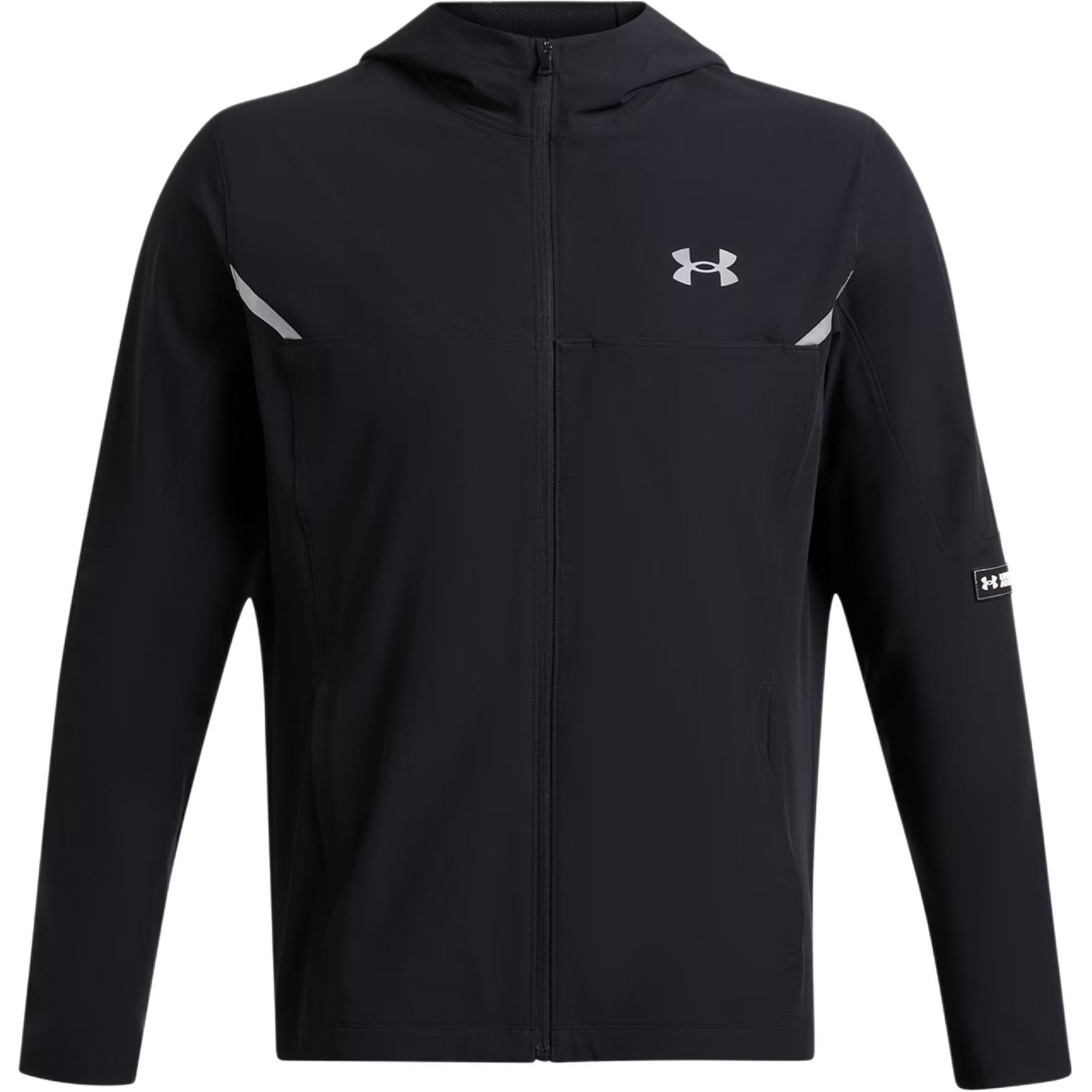 Under Armour Vanish WOVEN Water-Resistant Breathable Jacket Black 1389255-001