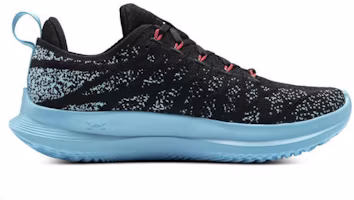 Order Under Armour Flow Velociti 3 舒適百搭 耐磨防滑 低幫 跑步鞋 男款 黑色/藍色