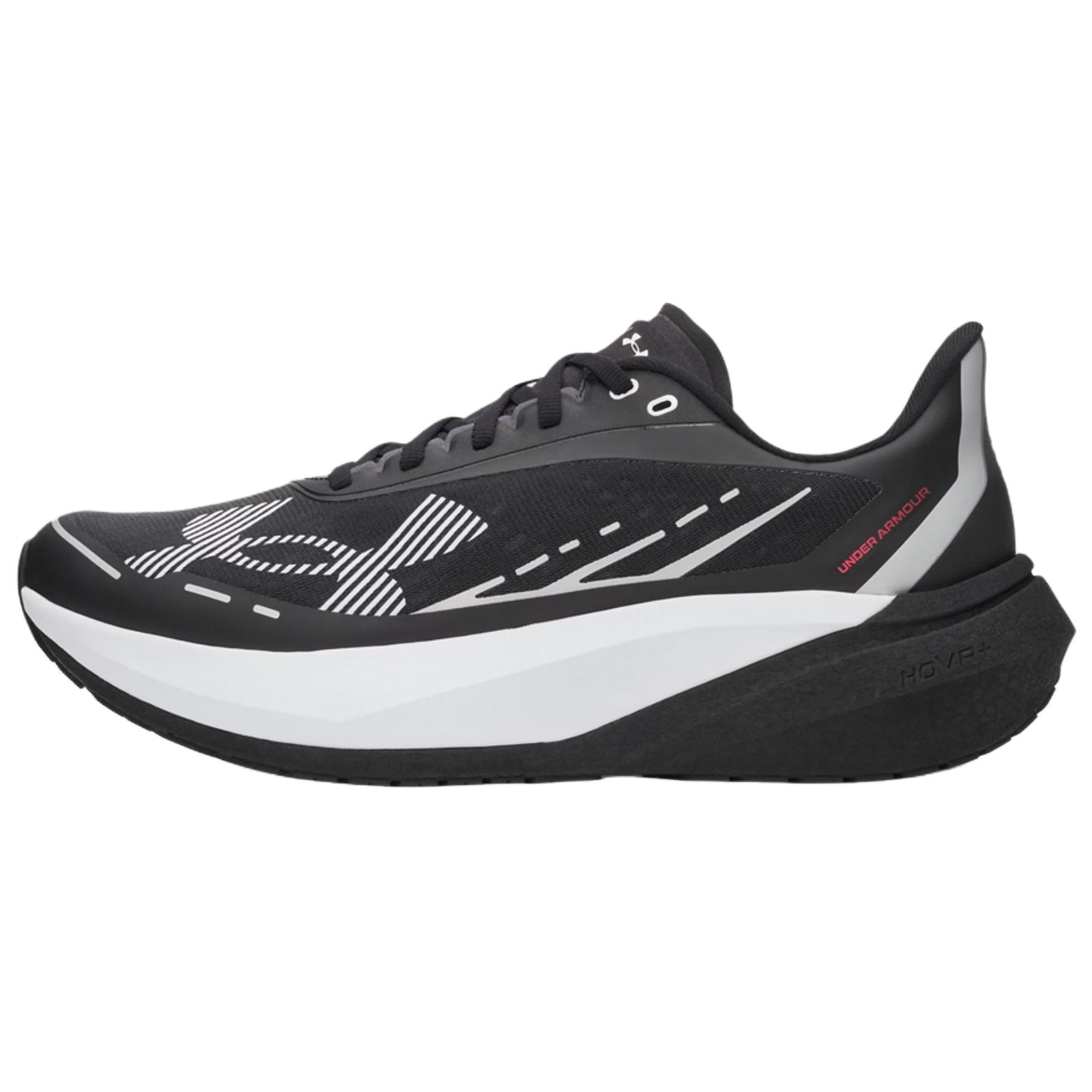 Under Armour Velociti Distance Running Shoes Black/White - Breathable Comfort 6006030-002