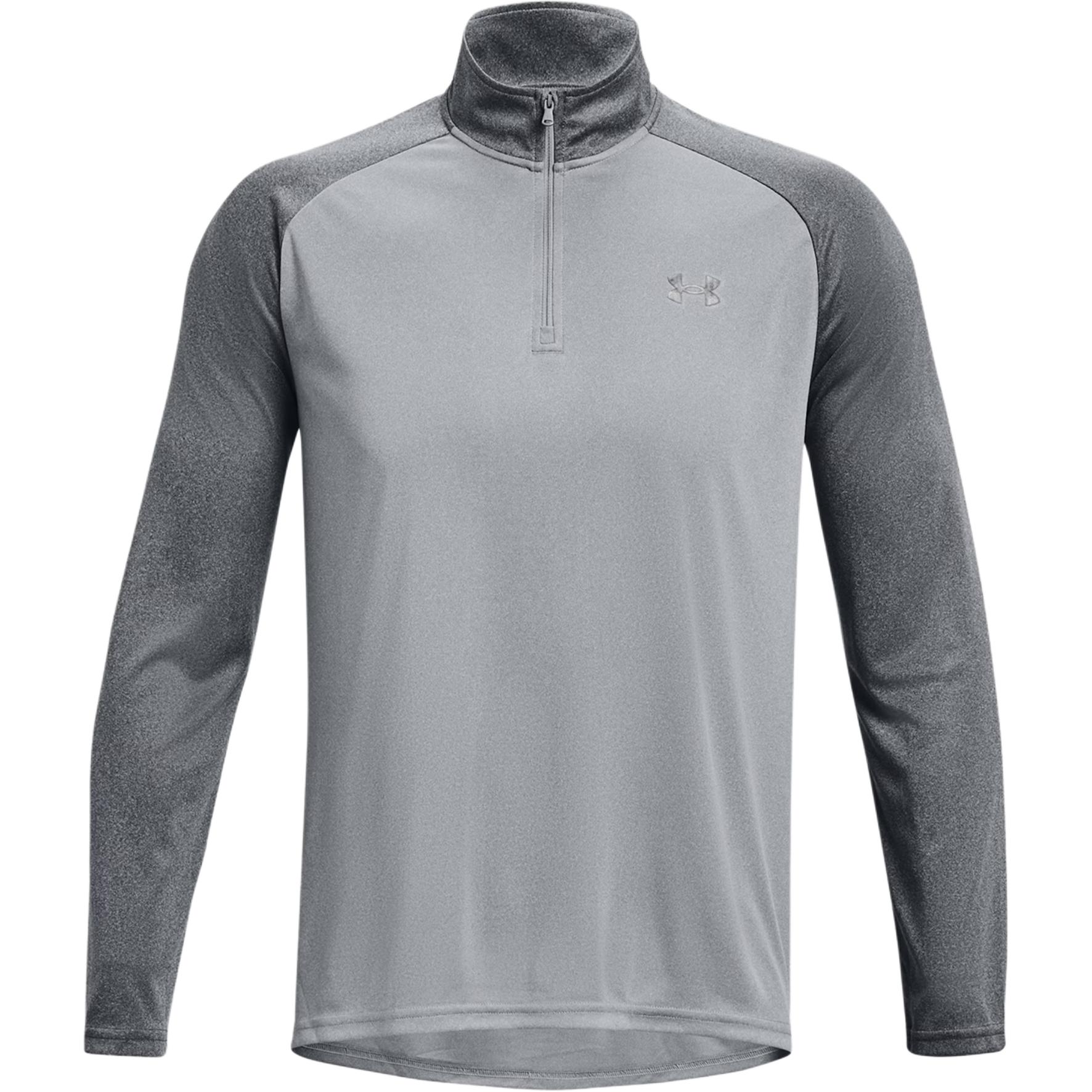 Under Armour Velocity 20 Retro Logo Graphic Hoodie Grey 1375435-036