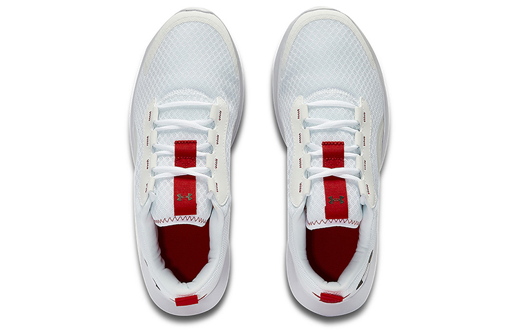 Shop Under Armour 勝利 耐磨透氣 低筒 跑步鞋 男款 白色