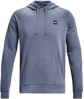 Under Armour Vintage Logo Fleece Pullover Hoodie Haze Blue 1357092-767 Under Armour Vintage Logo Fleece Pullover Hoodie Haze Blue 1357092-767