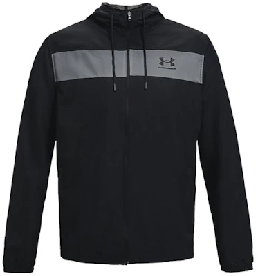 Under Armour 防潑水標誌外套 黑色 休閒運動服 1361621-001 Buy Under Armour 防潑水標誌外套 黑色 休閒運動服 1361621-001