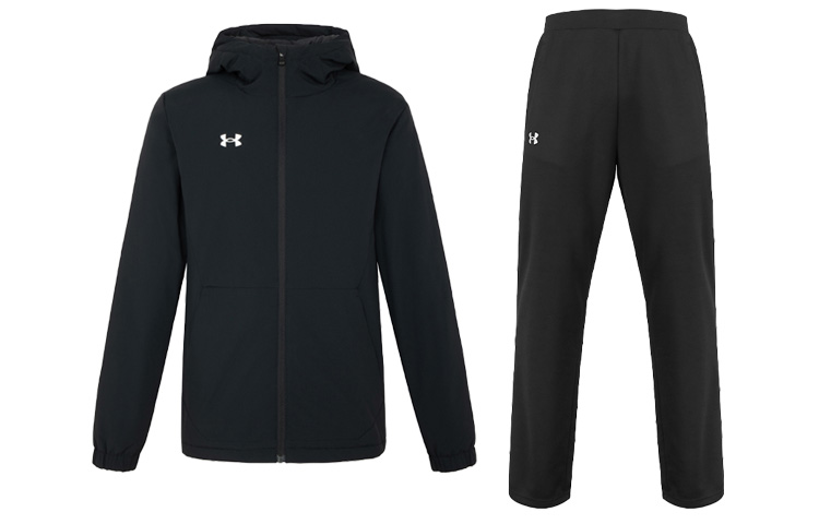 Order Under Armour Conjunto Impermeable Chaqueta y Pantalón Negro Hombre. 22600902-001+21500737-001