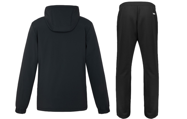 Lookbook Under Armour Conjunto Impermeable Chaqueta y Pantalón Negro Hombre. 22600902-001+21500737-001