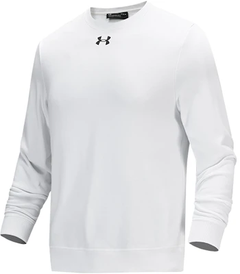 Under Armour White Knit Crewneck Training Pullover Sweater 21600301-100 Buy Under Armour White Knit Crewneck Training Pullover Sweater 21600301-100