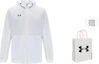 Order Under Armour 白色Logo戶外休閒運動拉鍊連帽外套 21600411-100-PACK
