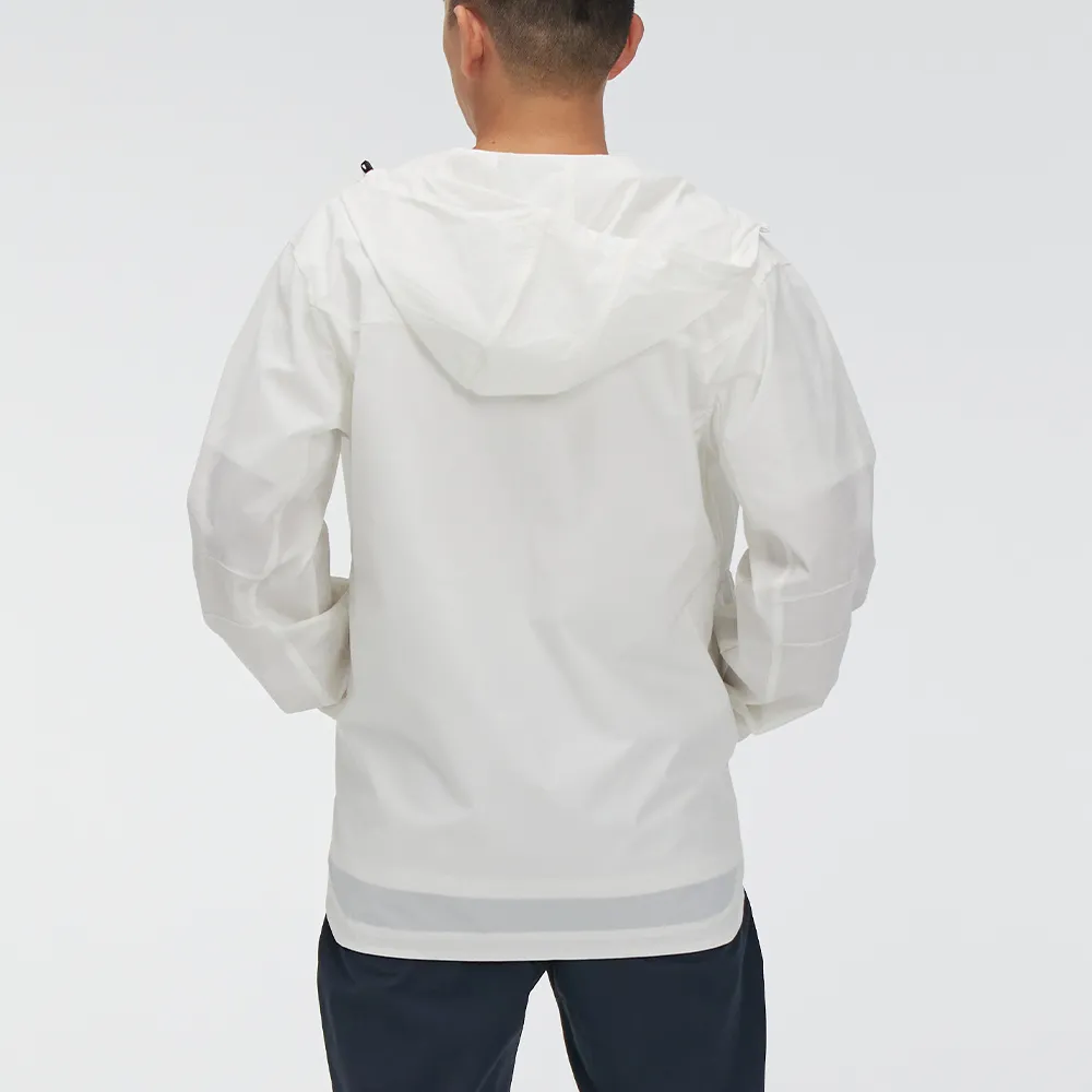 Shop Under Armour 白色Logo戶外休閒運動拉鍊連帽外套 21600411-100-PACK