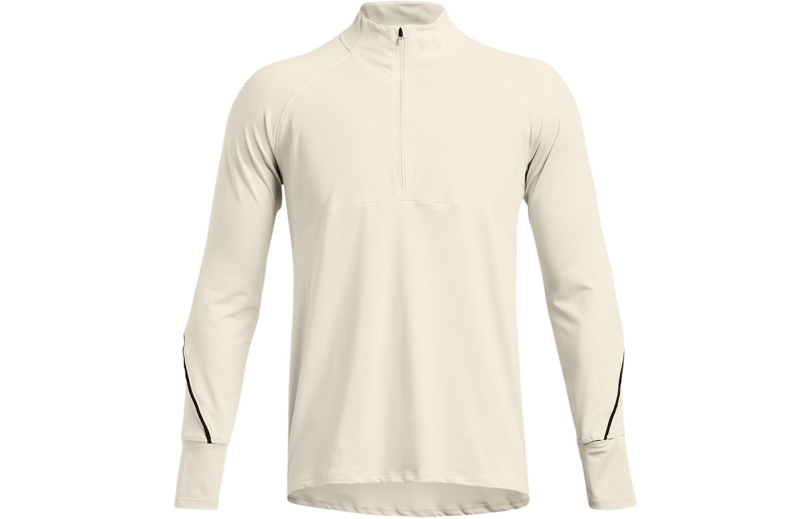 Under Armour White Pullover Raglan Long-Sleeve Sweatshirt 1365662-110