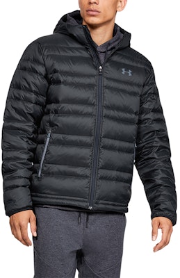 Under Armour Jaket Musim Dingin Hitam Waterproof dengan Hoodie dan Isi Down 1342738-001 Shop Under Armour Jaket Musim Dingin Hitam Waterproof dengan Hoodie dan Isi Down 1342738-001
