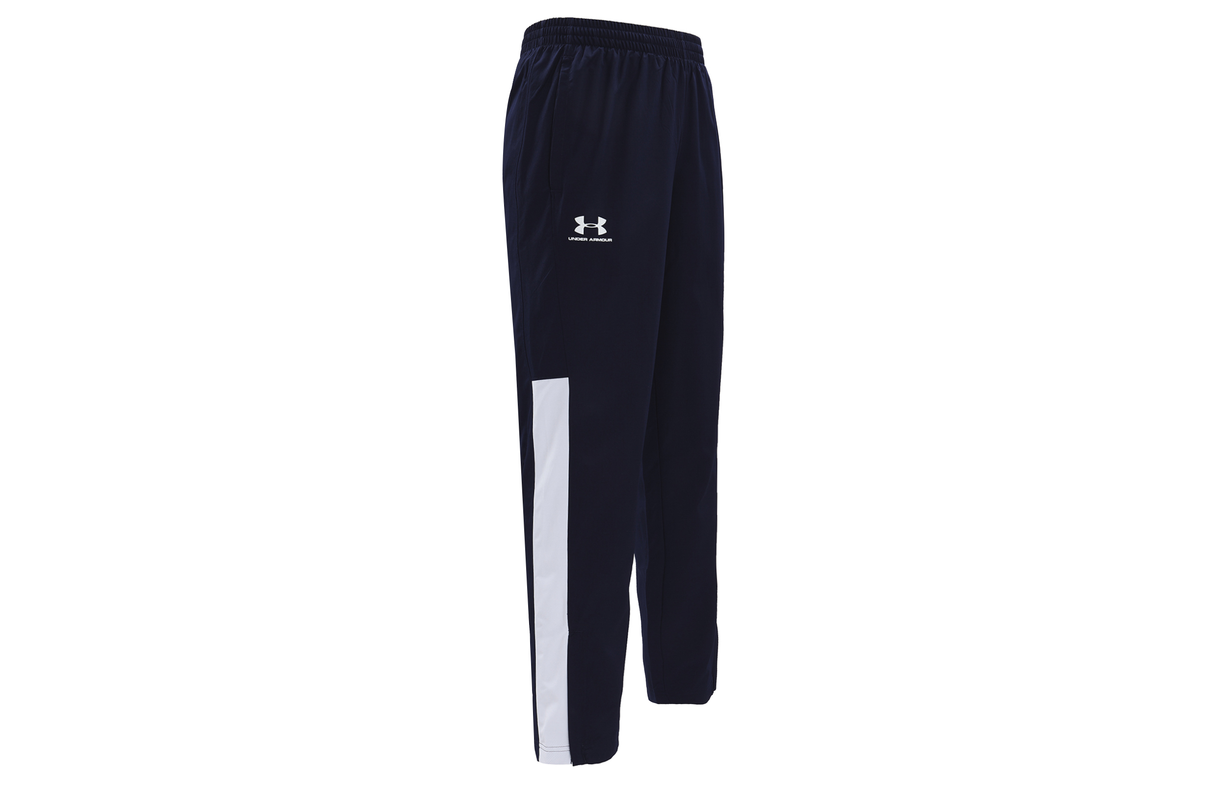 Under Armour WOVEN Retro Colorblock Logo Jogger Pants Navy -  Casual Sportswear 1352031-410