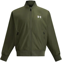 Under Armour WOVEN Series Unisex Minimal Logo Comfortable Long-Sleeve Jacket Green 1389367-390 Under Armour WOVEN Series Unisex Minimal Logo Comfortable Long-Sleeve Jacket Green 1389367-390