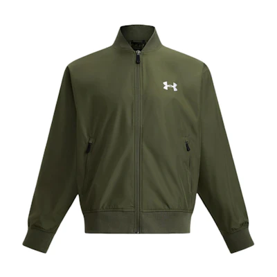 Under Armour WOVEN Series Unisex Minimal Logo Comfortable Long-Sleeve Jacket Green 1389367-390
