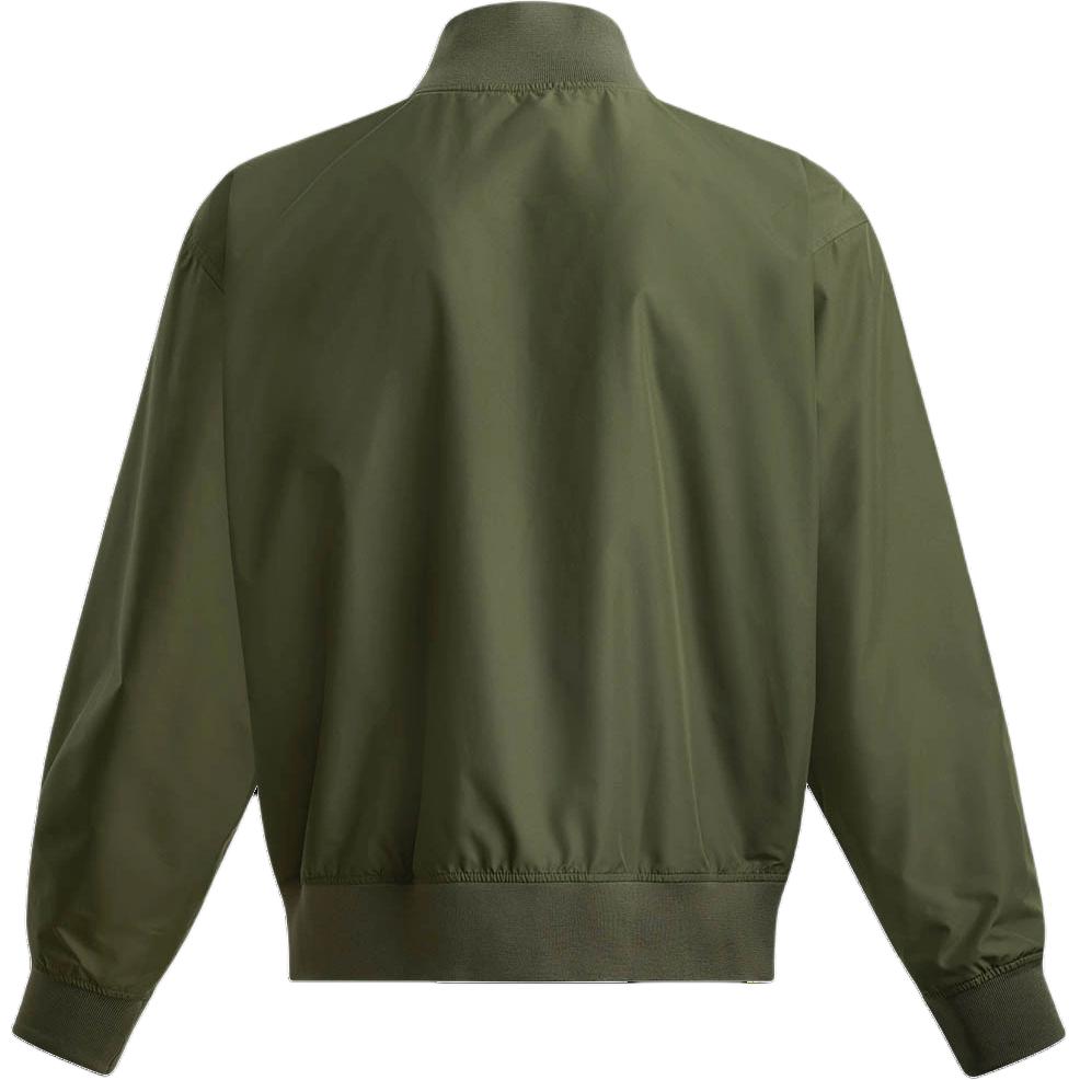 Lookbook Under Armour WOVEN系列男女款簡約Logo舒適長袖外套綠色 1389367-390