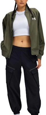 Under Armour WOVEN系列男女款簡約Logo舒適長袖外套綠色 1389367-390 Shop Under Armour WOVEN系列男女款簡約Logo舒適長袖外套綠色 1389367-390