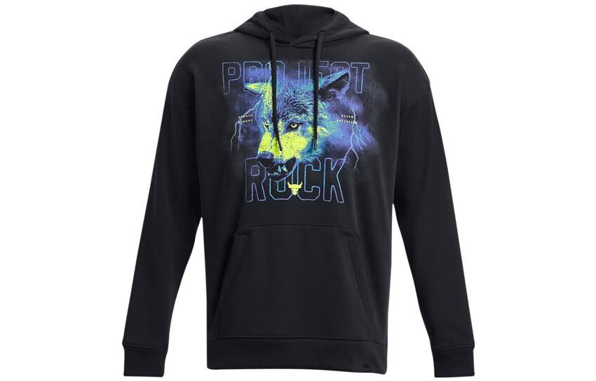Under Armour The Rock Letter Print Hoodie Collection 1380152-001