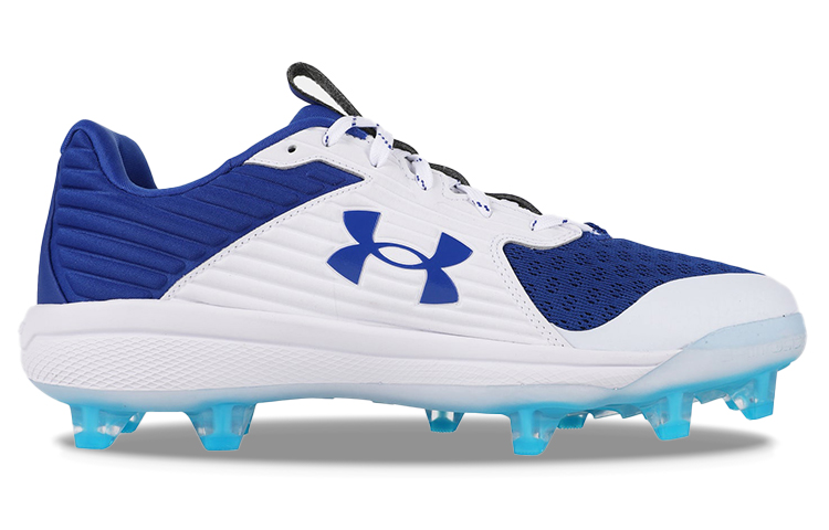 Order Under Armour庭院低筒MT TPU棒球鞋 藍白
