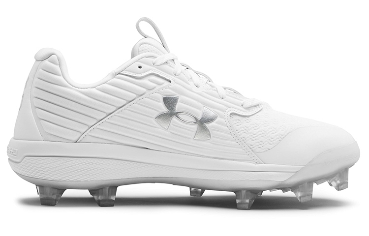 Order Under Armour 勇士低筒MT TPU 棒球鞋 白色