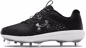 Under Armour Yard Mt Baseball Cleats 'Black White' 3022999-005 Under Armour Yard Mt Baseball Cleats 'Black White' 3022999-005