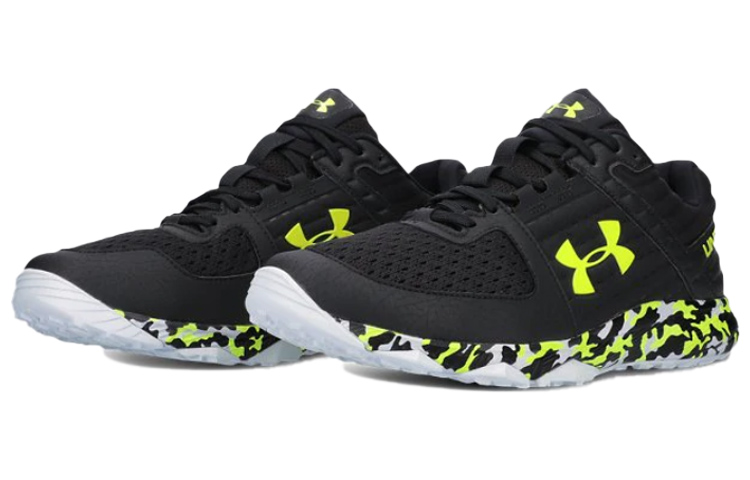 UA Yard Running Shoes Black/Green 圖 3