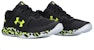 Under Armour Yard Kasut Lari Hitam/Hijau 3022134-004