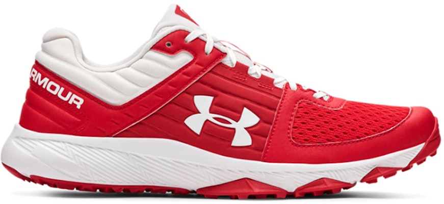 安德玛Yard Trainer红色运动鞋 3021935-600 Order 安德玛Yard Trainer红色运动鞋 3021935-600